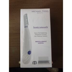 Sealed Never Opened MICHAEL TODD Beauty - Sonicsmooth 2-in-1 Dermaplaning System